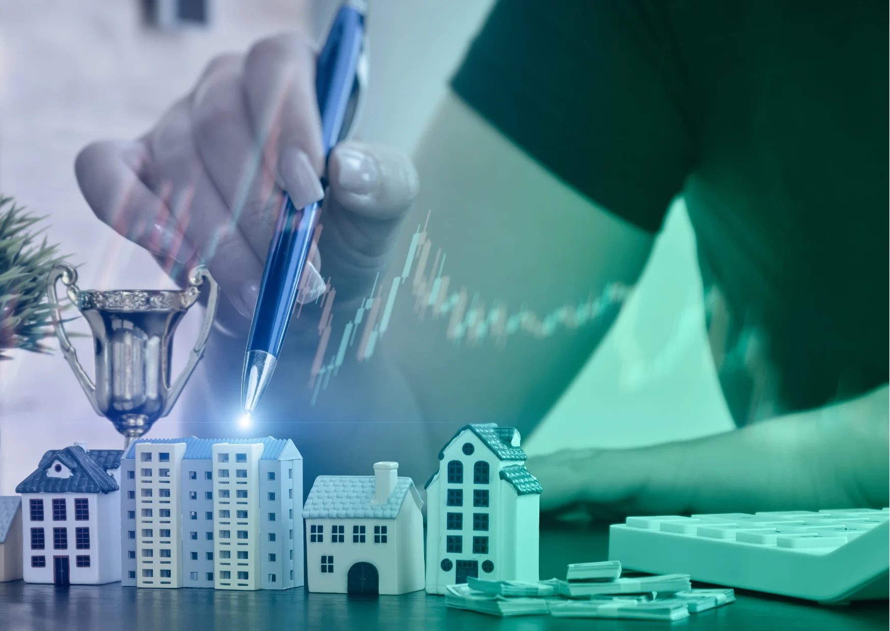 Red Floral Watercolor Illustration Wedding Invitation 2